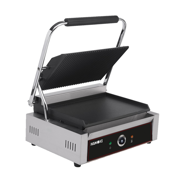 Contact Grill Double - Ribbed Top and Smooth Bottom