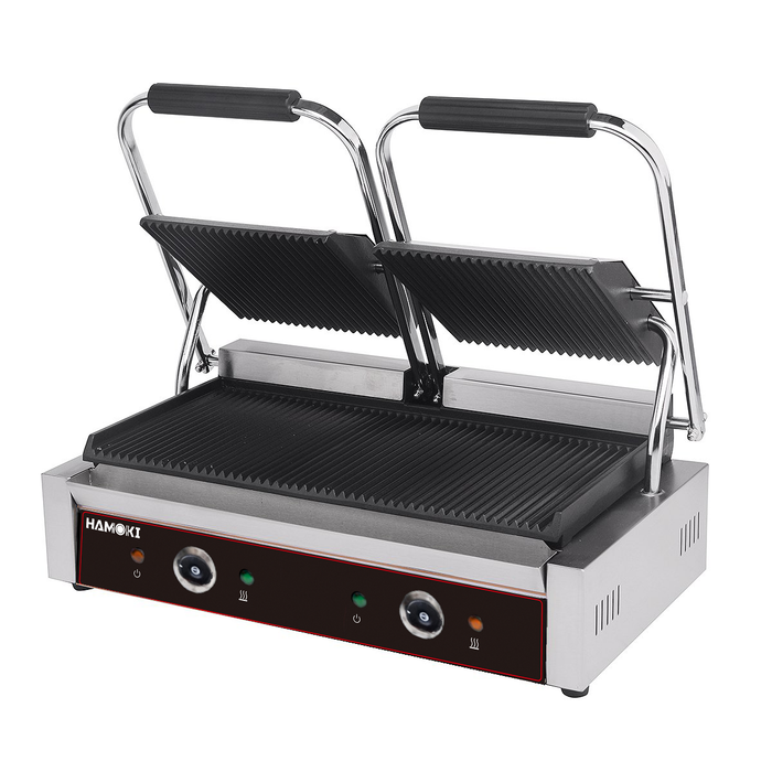 Contact Grill Twin / Ribbed