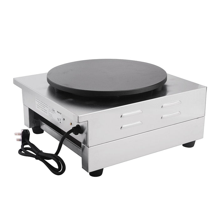 Crepe Maker 400mm - Single Crepe Tray