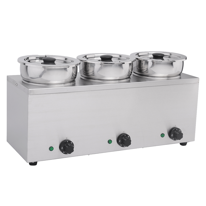 Hamoki Bain Marie with Hot Pot 3.5Lx3