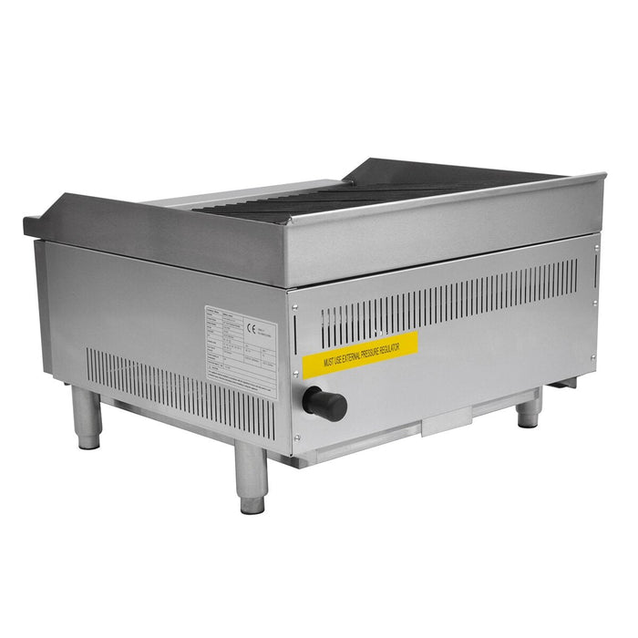 Gas Countertop Charbroiler - Dual Control