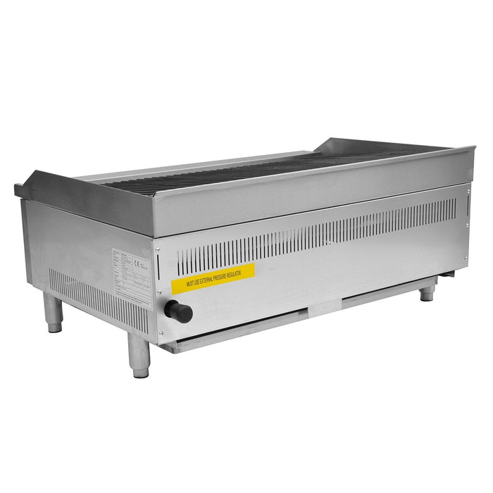 Gas Countertop Charbroiler - Triple Control