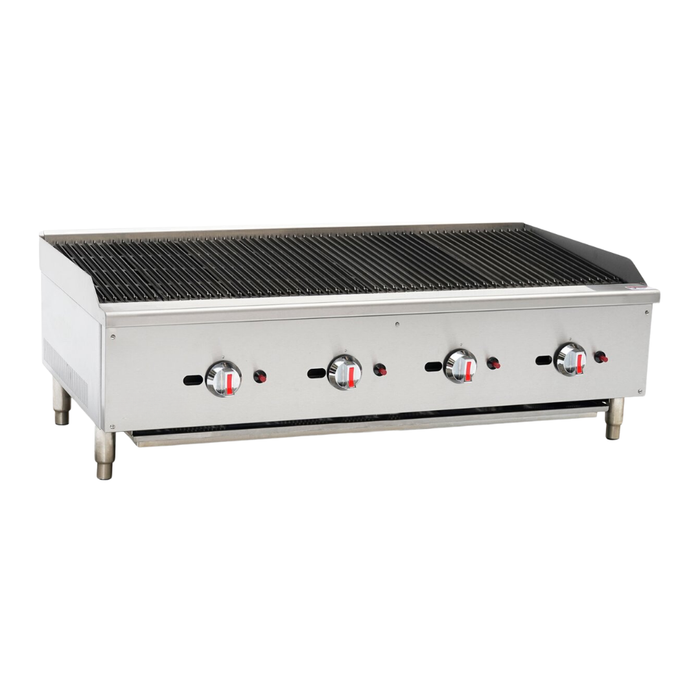 Gas Countertop Charbroiler - Quad Control