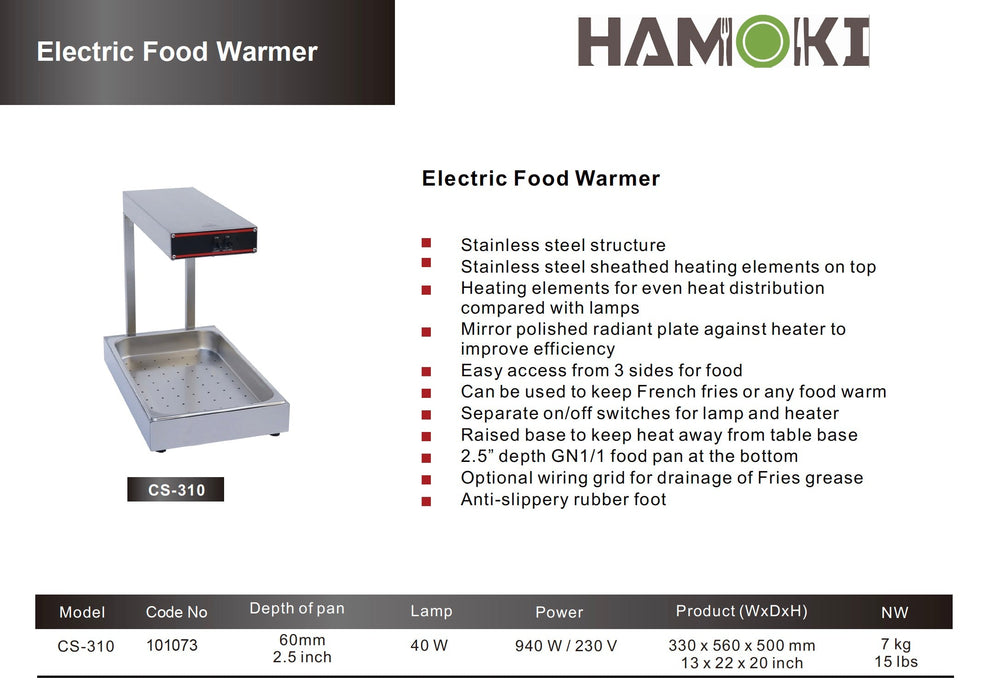 Countertop Electric Food Warmer