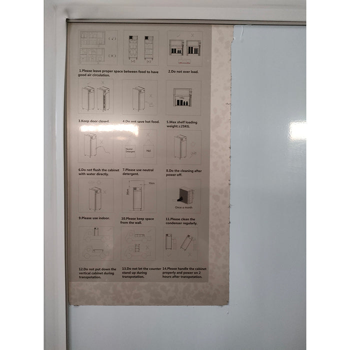 Upright Double Door Freezer - 935L (GN1200BT)