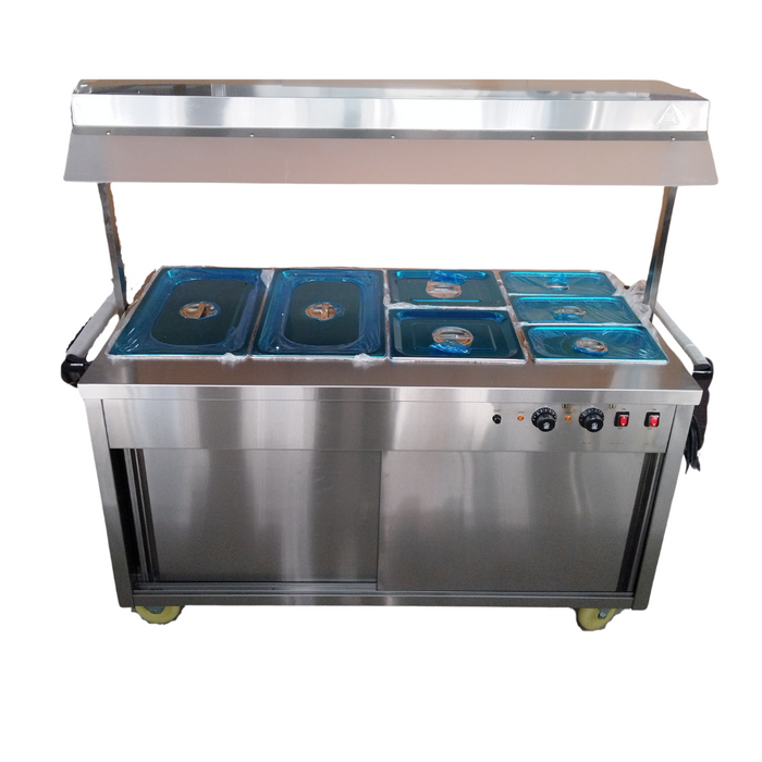 291006 - Hamoki Food Warmer Cart with Light