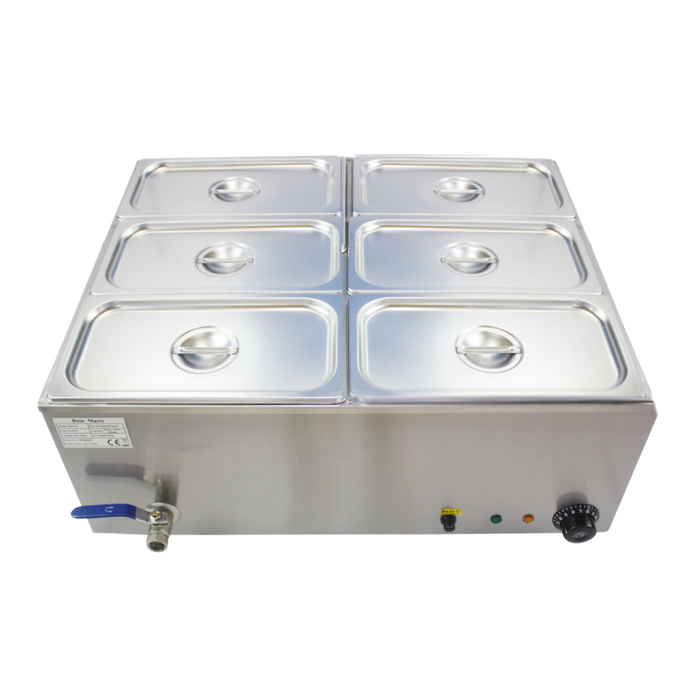 291008 - Hamoki Bain Marie GN 1/3 x 6" x 6 Pot