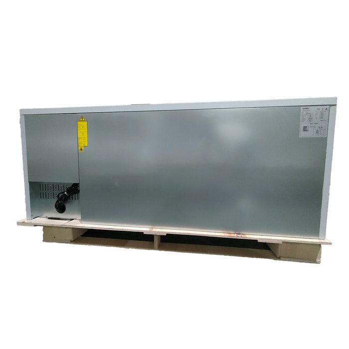 3 Door Refrigerated Counter with Backsplash - 418L (GN3200TN)