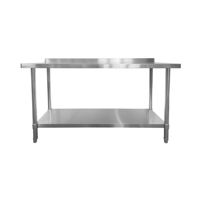 Stainless Steel Wall Prep Table - 1500x700x900mm (WxDxH)