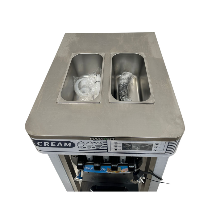 331001 - Ice Cream Machine with Air Pump & Precooling System - 20 L