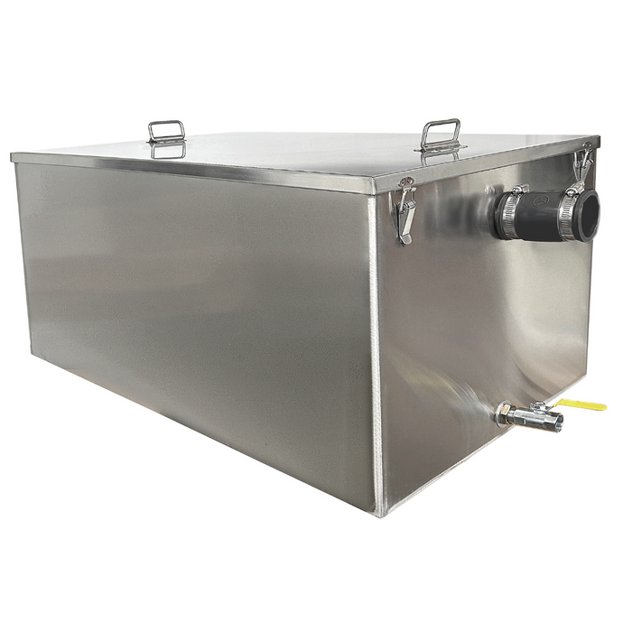 Grease Trap / Fat Separator 60 Litre - Stainless steel - 50mm Inlet