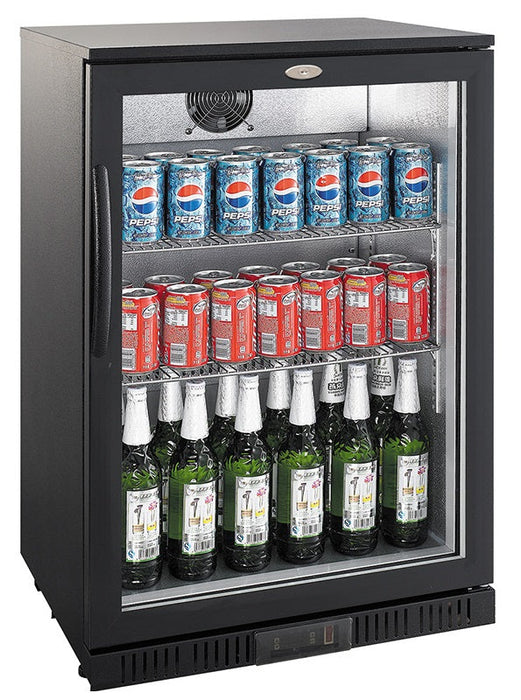 Combisteel Backbar Cooler Black 1 Door - 7527.0005