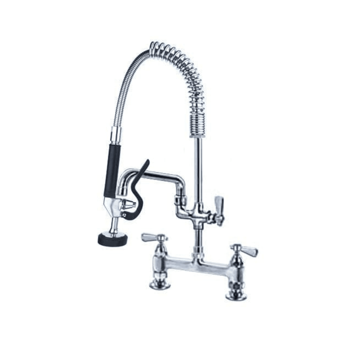 Catering Mini Twin Inlet Pre Rinse Spray Arm With Pot Filler Tap