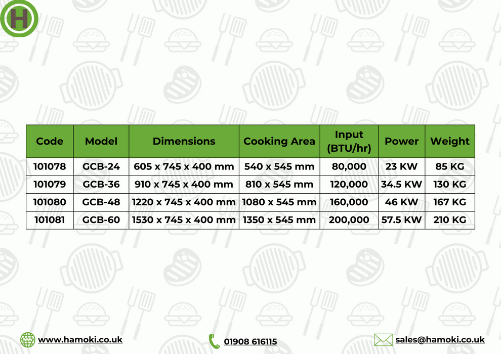 Heavy Duty Gas Radiant Charbroiler