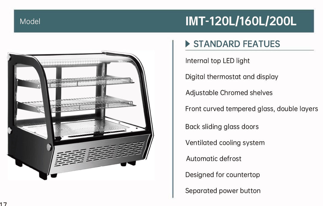 251008 - Countertop Display Cooler - 160L